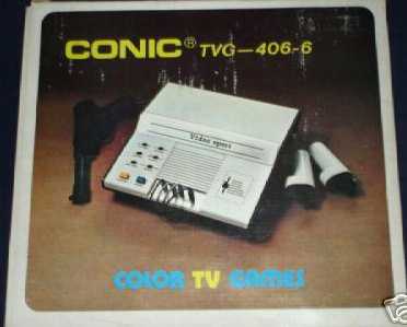 Conic TVG-406-6 Color TV Games